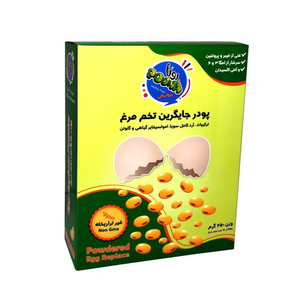 پودر جایگزین تخم مرغ وگان