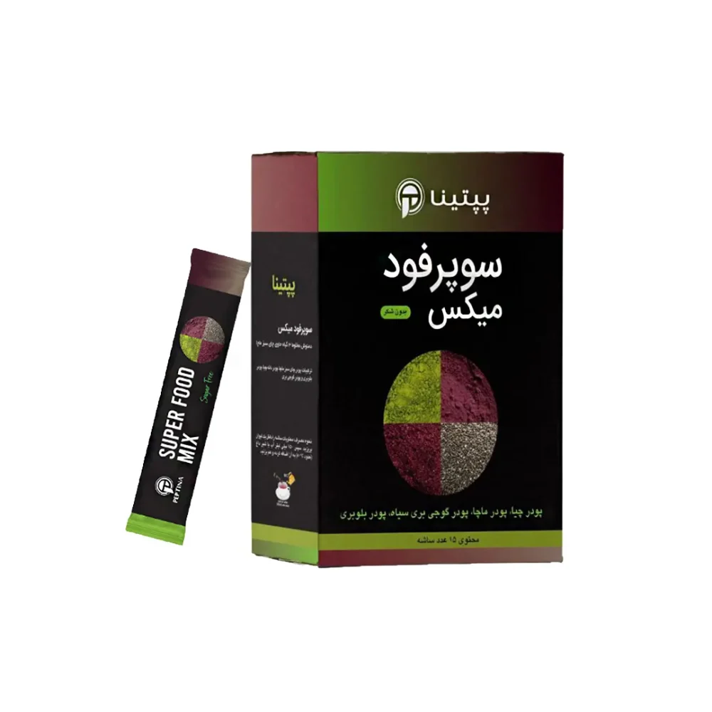 سوپر فود میکس ساشه 15 عددی پپتینا