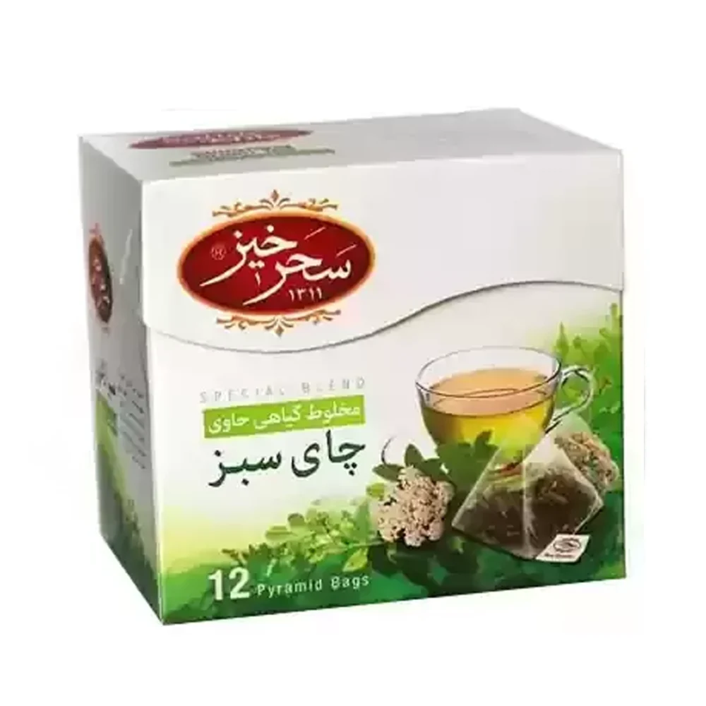 دمنوش چای سبز سحرخیز