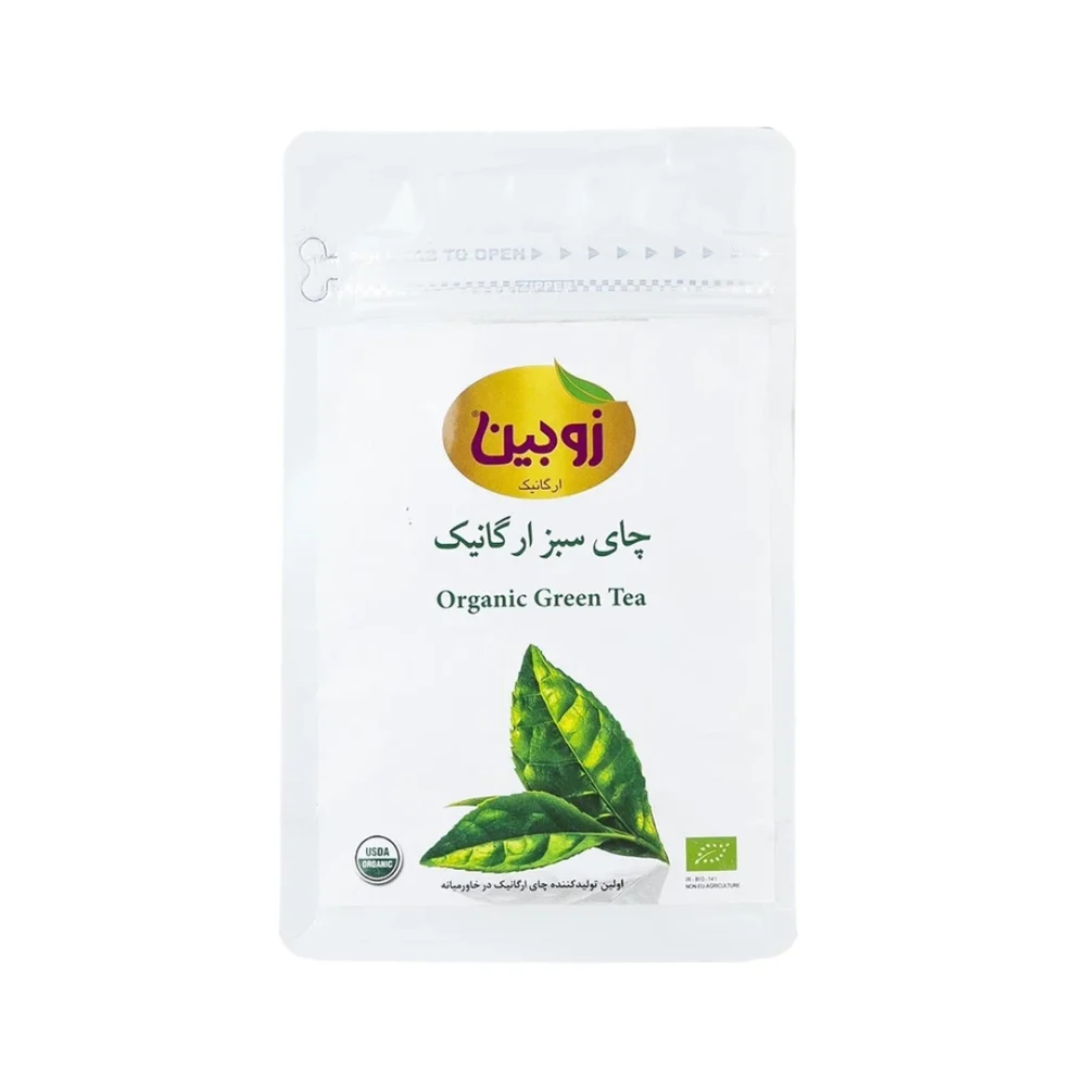 چای سبز ارگانیک زوبین