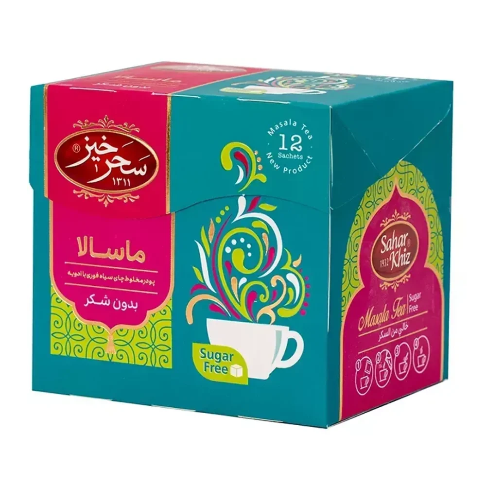 دمنوش چای ماسالا بدون شکر سحرخیز